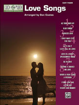 Ten for Ten: Love Songs piano sheet music cover